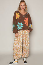 Load image into Gallery viewer, Savoring The Day Sweater Chocolate