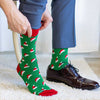 Santa Hat Mens Socks