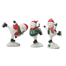 Load image into Gallery viewer, Festive Skating Snowman