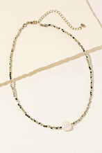 Load image into Gallery viewer, Beaded Pearl Necklace