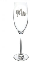 Load image into Gallery viewer, Mr & Mrs Champagne Flute