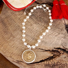 Load image into Gallery viewer, Coin Chunky Ball Chain Necklace