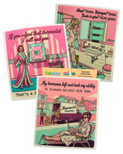 Load image into Gallery viewer, Funny Menopause Sayings Swedish Dishcloths