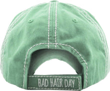 Load image into Gallery viewer, Bad Hair Day Washed Vintage Ball Cap