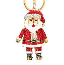 Load image into Gallery viewer, Santa Purse Charm/Keychain
