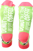 Load image into Gallery viewer, Ankle Donut & Coffee Socks
