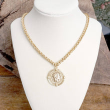 Load image into Gallery viewer, Framed Coin Necklace