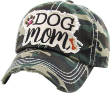 Load image into Gallery viewer, Dog Mom Hat Khaki