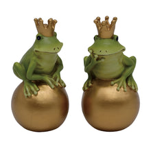 Load image into Gallery viewer, King Frog on Sphere