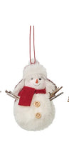 Load image into Gallery viewer, Snowman Friends Ornament