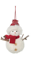 Load image into Gallery viewer, Snowman Friends Ornament