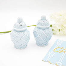 Load image into Gallery viewer, Light Blue Jar Salt & Pepper Shaker