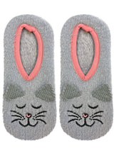 Load image into Gallery viewer, Fuzzy Kitty Slippers/Socks