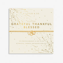 Load image into Gallery viewer, Grateful, Thankful, Blessed Bracelet