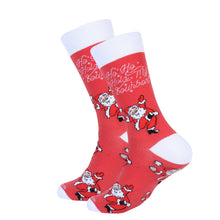 Load image into Gallery viewer, Ho Ho Hold My Bourbon Socks