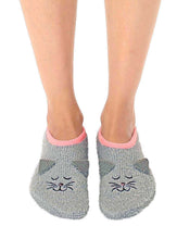 Load image into Gallery viewer, Fuzzy Kitty Slippers/Socks