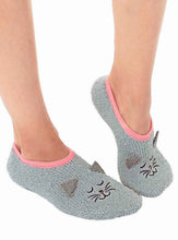Load image into Gallery viewer, Fuzzy Kitty Slippers/Socks