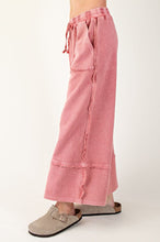 Load image into Gallery viewer, Mineral Wash Bottom Boho Red