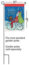 Load image into Gallery viewer, Santa Garden Flag