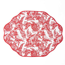 Load image into Gallery viewer, Nutcracker Toile Reversible Placemat