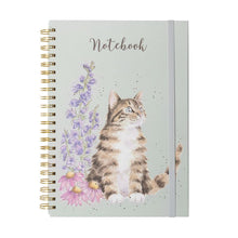Load image into Gallery viewer, Large Whiskers & WIldflowers Notebook