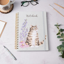 Load image into Gallery viewer, Large Whiskers & WIldflowers Notebook