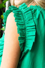 Load image into Gallery viewer, Moving Up Top Green