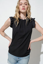 Load image into Gallery viewer, Playing It Safe Top Black