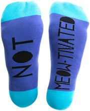 Load image into Gallery viewer, Not Meow-Tivated Socks S/M