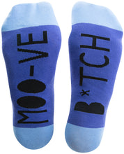 Load image into Gallery viewer, Moo-ve B*tch Socks S/M