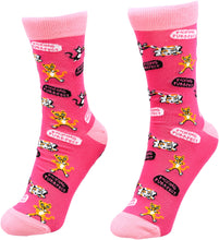 Load image into Gallery viewer, Crazy Cat Lady Socks