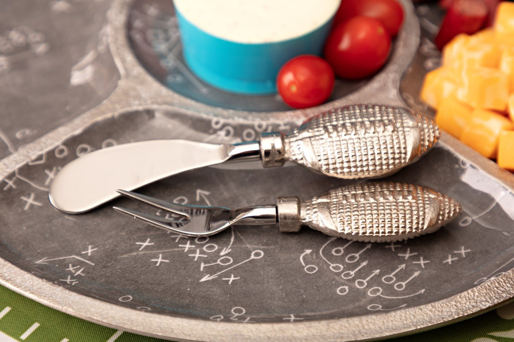 Tailgate Football Cheese Knives