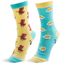 Load image into Gallery viewer, Unisex Bacon and Eggs Socks