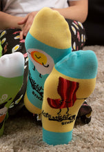 Load image into Gallery viewer, Unisex Bacon and Eggs Socks