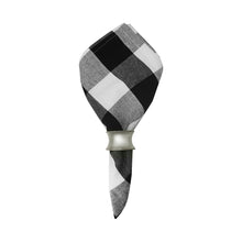 Load image into Gallery viewer, Franklin Black Napkin
