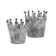 Load image into Gallery viewer, Maddy Galvanized Crown