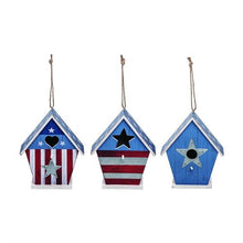 Load image into Gallery viewer, Patriotic Bird House
