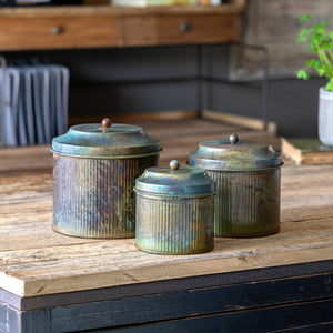 Patina Canister