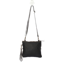 Load image into Gallery viewer, Black and White Hairon Crossbody 1172