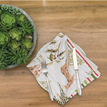 Load image into Gallery viewer, Reindeer Track Napkins