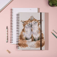 Load image into Gallery viewer, Large Contentment Fox Notebook