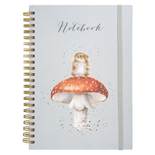 Load image into Gallery viewer, Large Fairy Ring Spiral Notebook