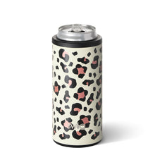 Load image into Gallery viewer, Swig Leopard 12oz Skinny Can Cooler