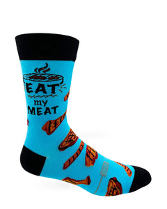 Eat My Meat Men's Socks