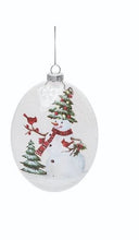 Load image into Gallery viewer, Snowman and Tree Ornament
