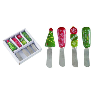 Dol Christmas Cheese Spreaders