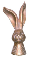 Load image into Gallery viewer, Bronze Bunny Head
