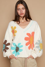 Load image into Gallery viewer, Savoring The Day Sweater Ivory
