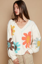 Load image into Gallery viewer, Savoring The Day Sweater Ivory
