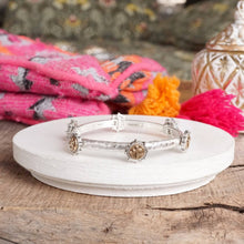 Load image into Gallery viewer, Cross Coin Bangle
